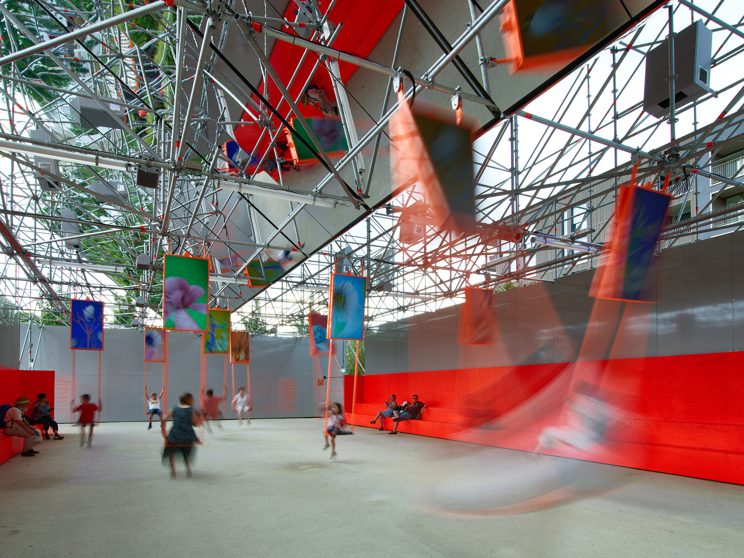 Inside the installation. Photo: Rudi Schmutz jun.