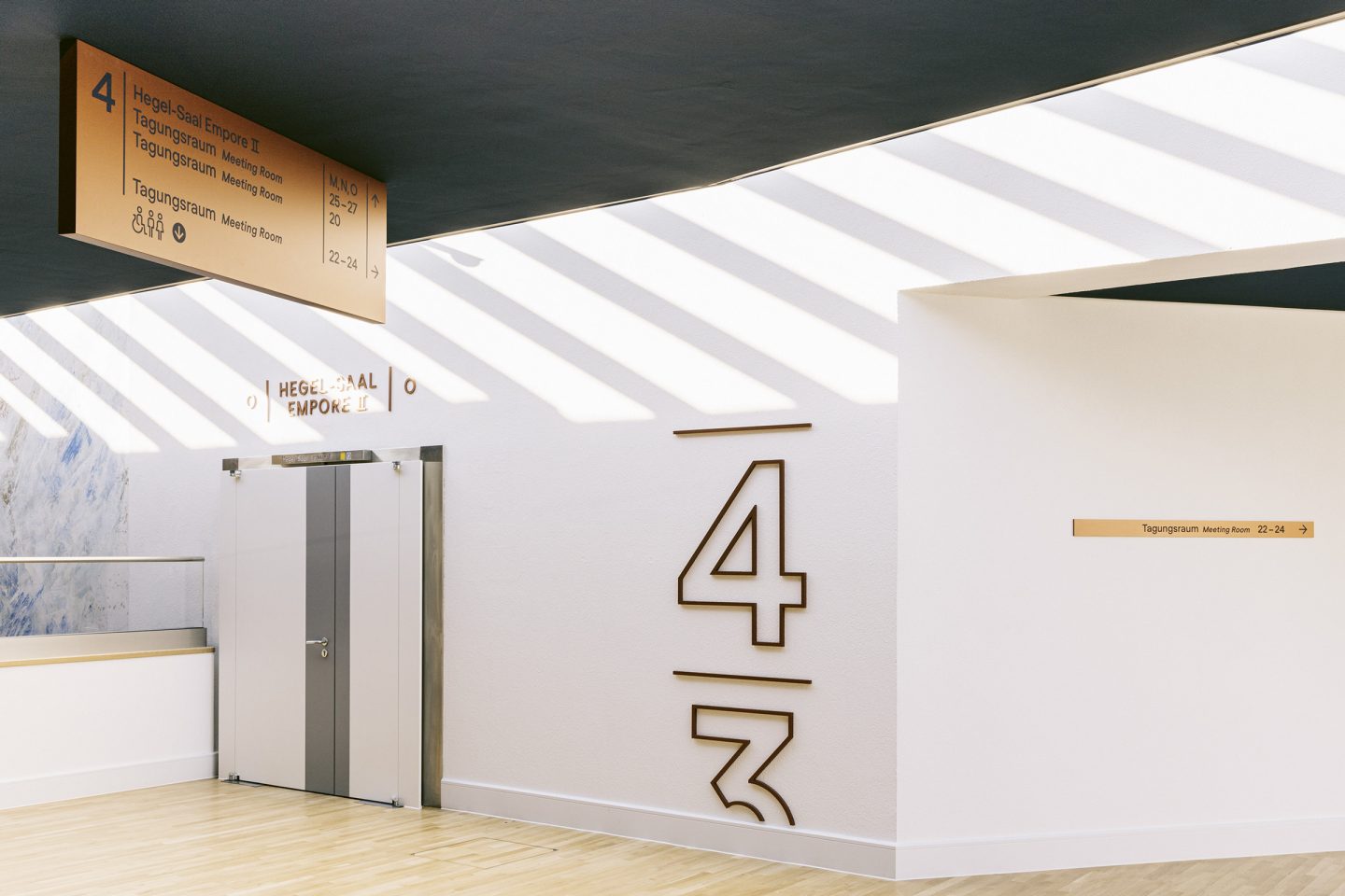 Various signage elements