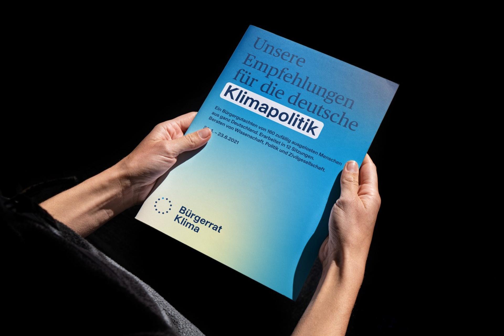 The final report, »Recommendations for the German climate policy«
