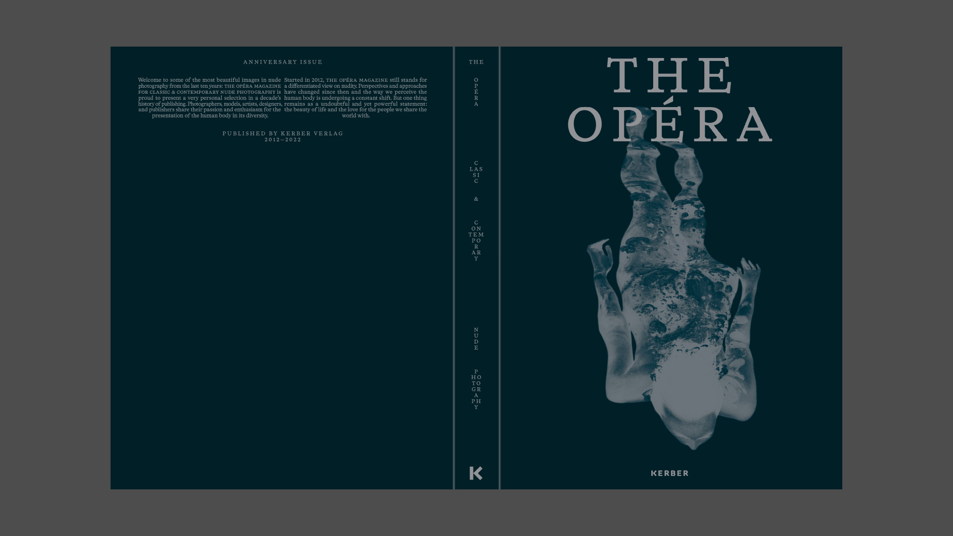 Cover spread for THE OPÉRA: the anniversary issue