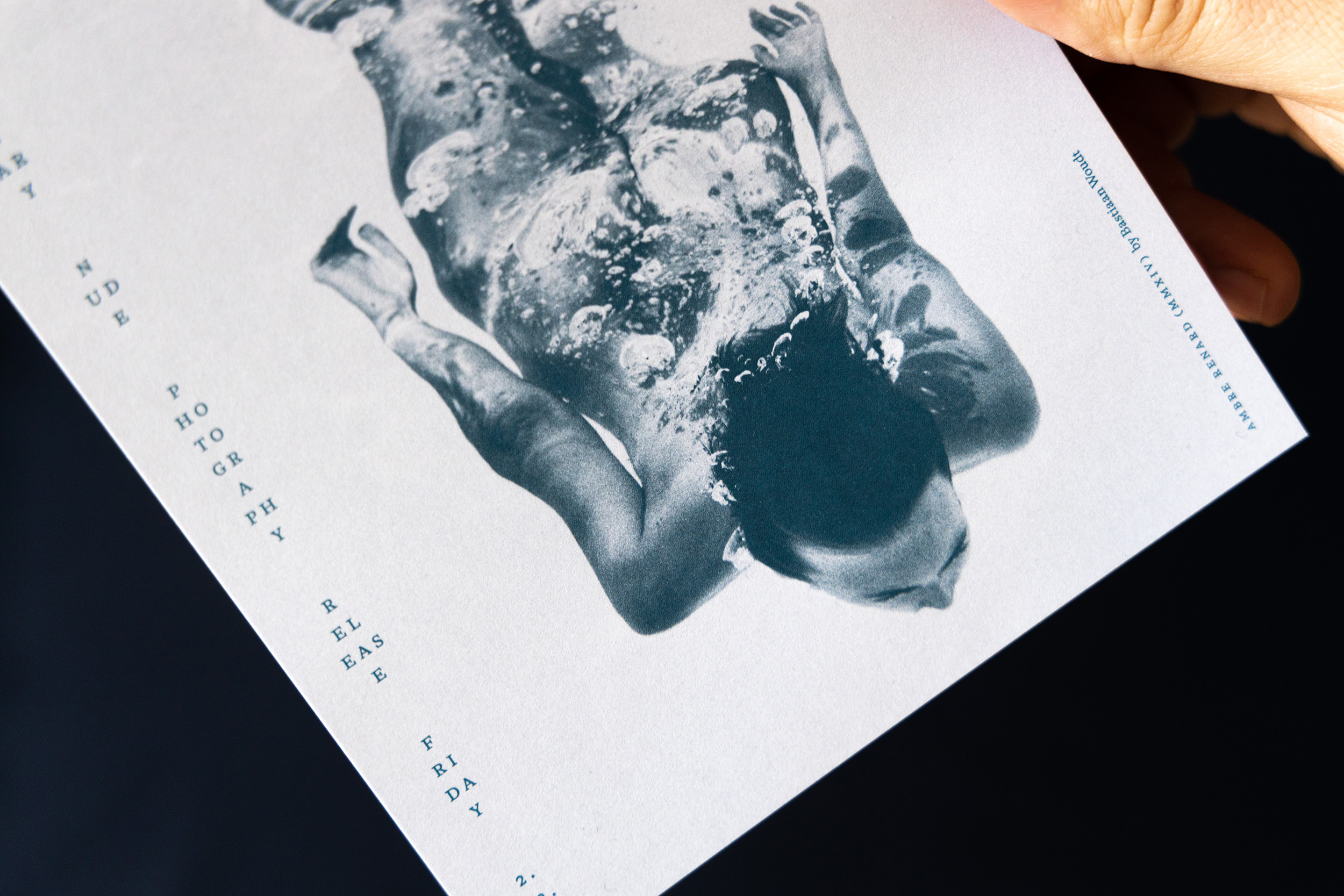 The photography on the front of the invitation is by Bastiaan Woudt.