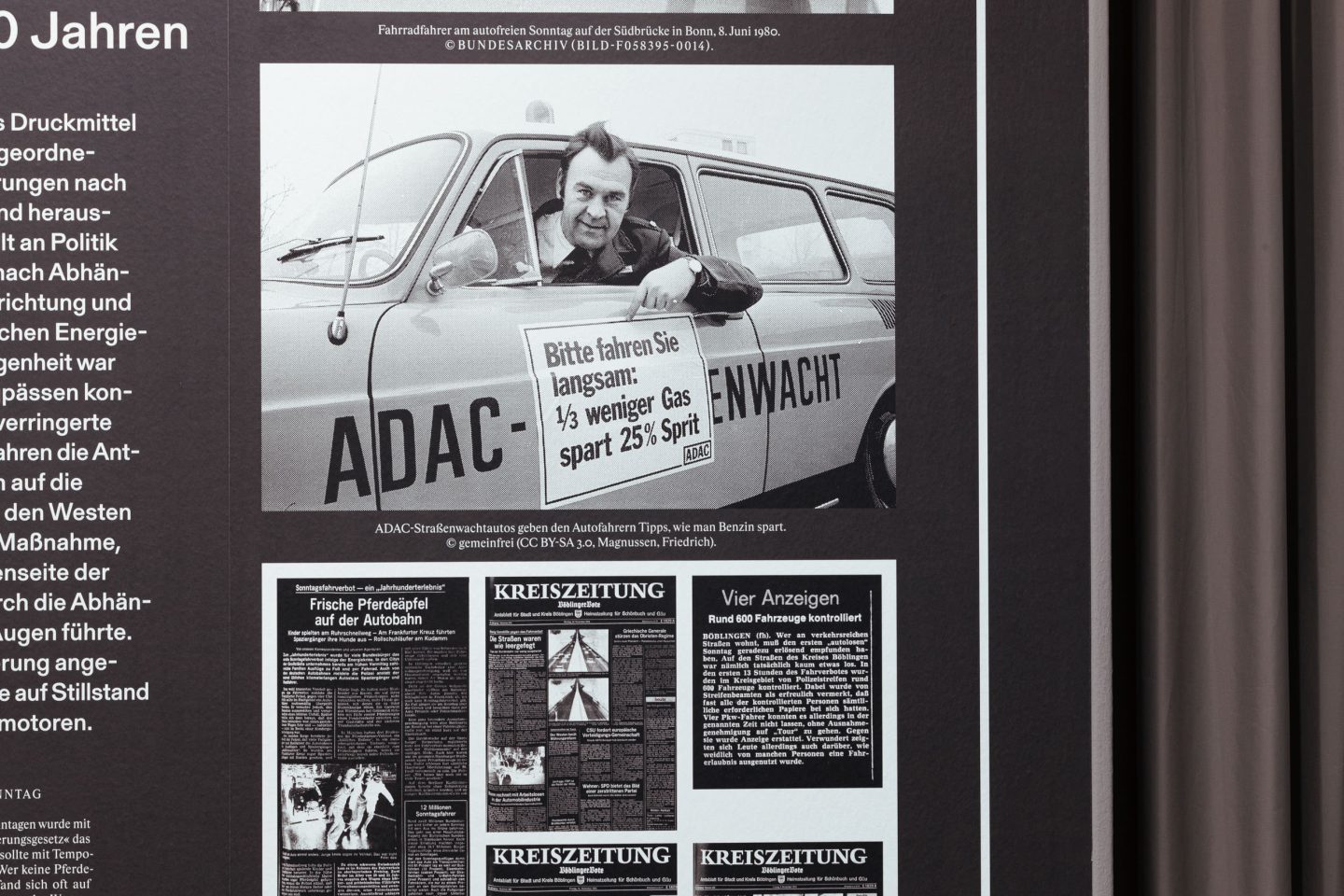 Exhibition design for War. Crisis. Scarcity. In Böblingen at the Deutsches Bauernkriegsmuseum.