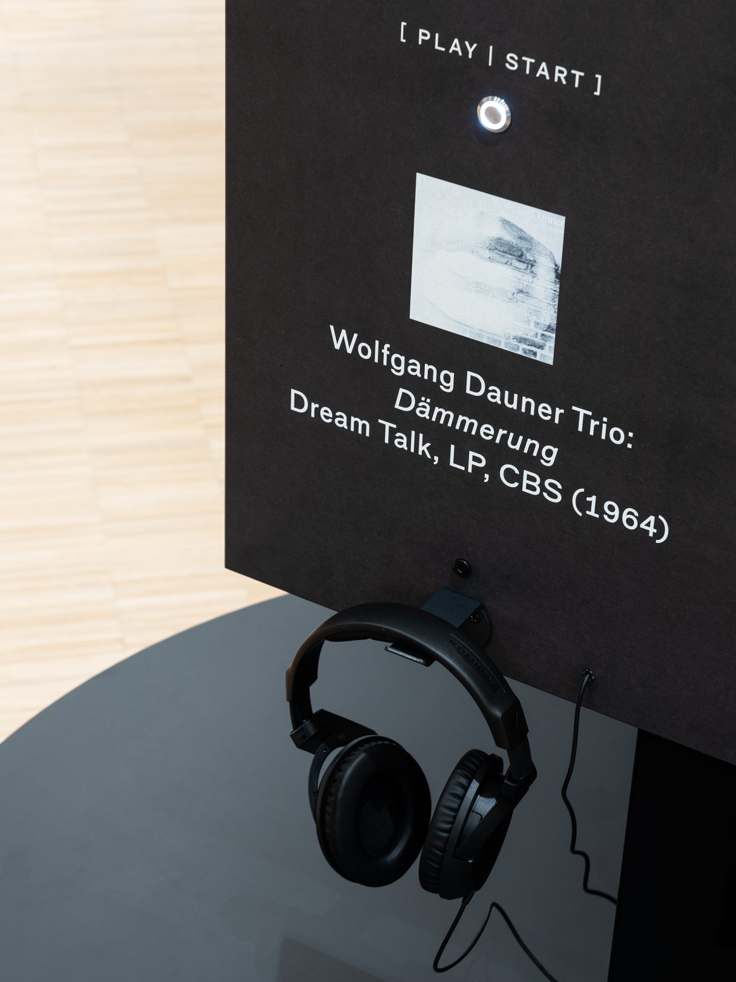 Close-up, audio stations provide a listening experience