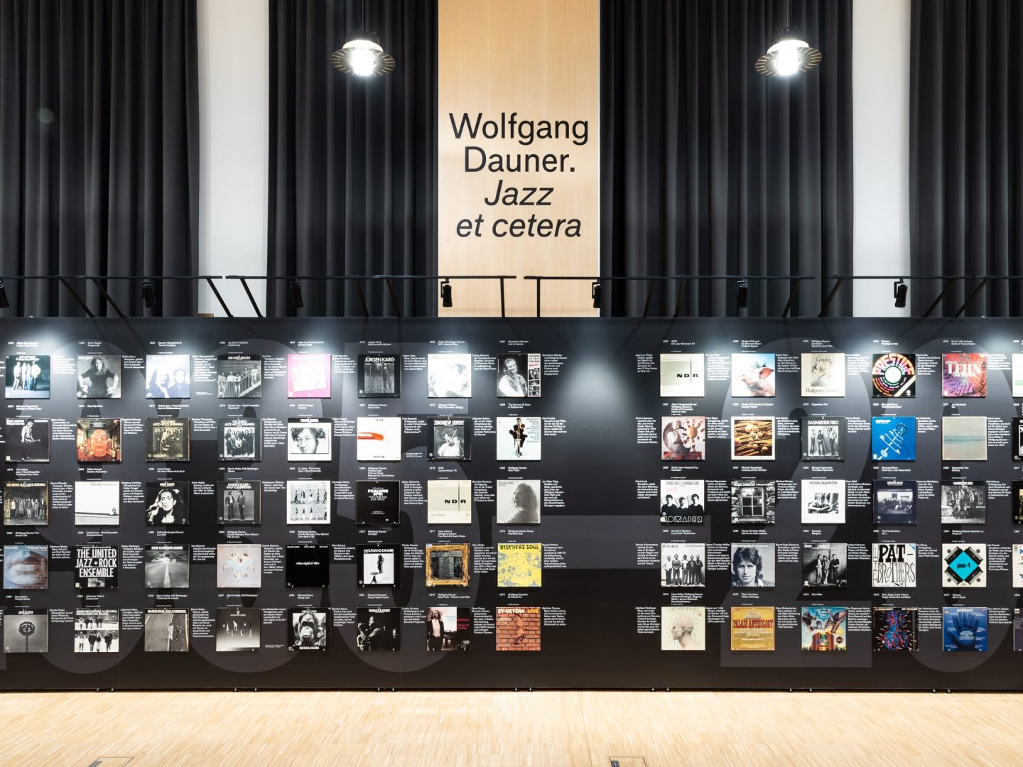 Exhibition view “Jazz et cetera” at Württembergische Landesbibliothek